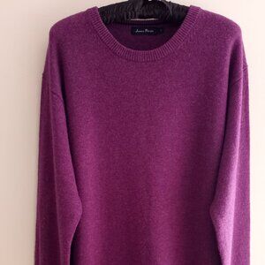 'Pringle' by James Pringle Pure wool L/S Crew Neck Sweater Size L